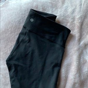 Black full length leggings
